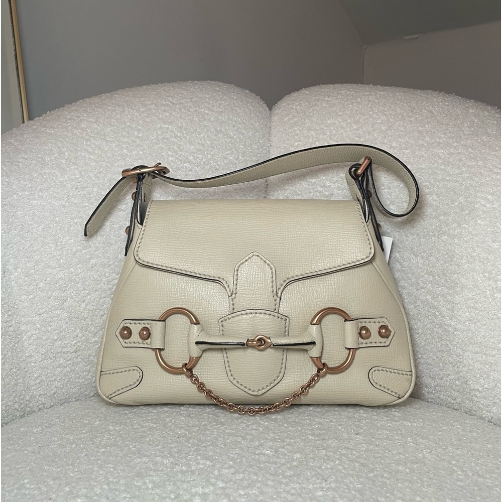 Gucci Horse-bit & Chain Shoulder Bag